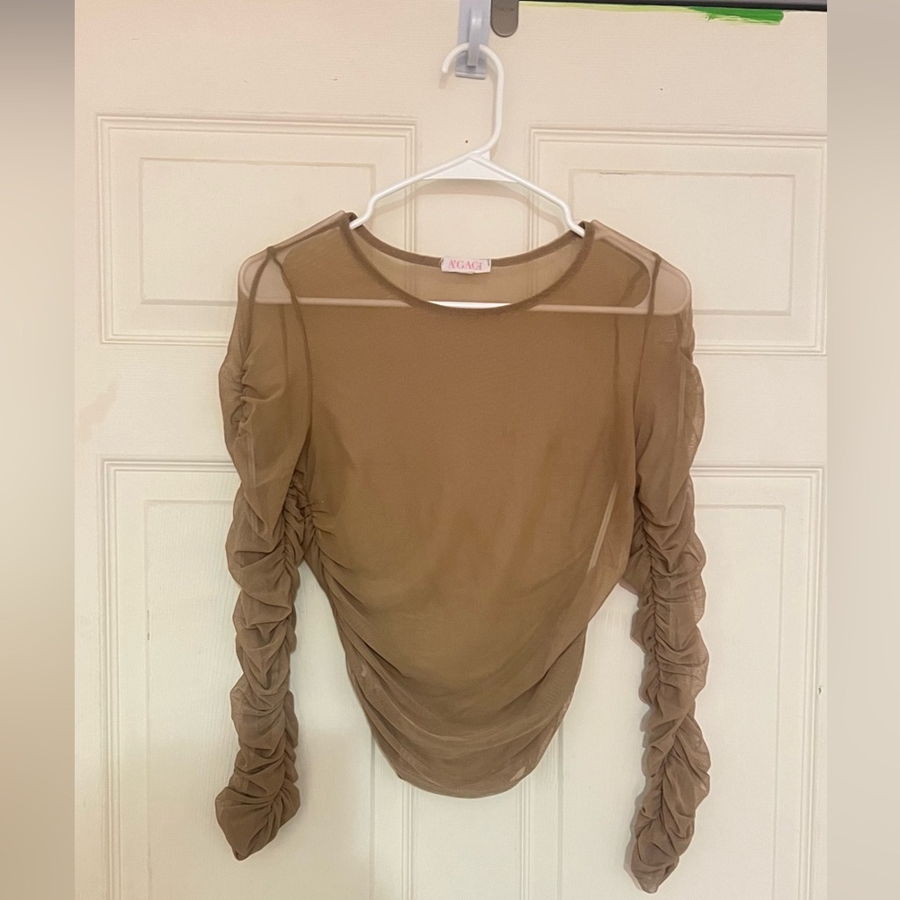 [DONATED] Agaci Sheer Long sleeve Top